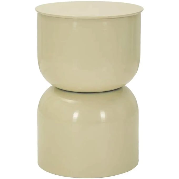 Bijzettafel Oyi End Table Cream Ø 31×46 cm