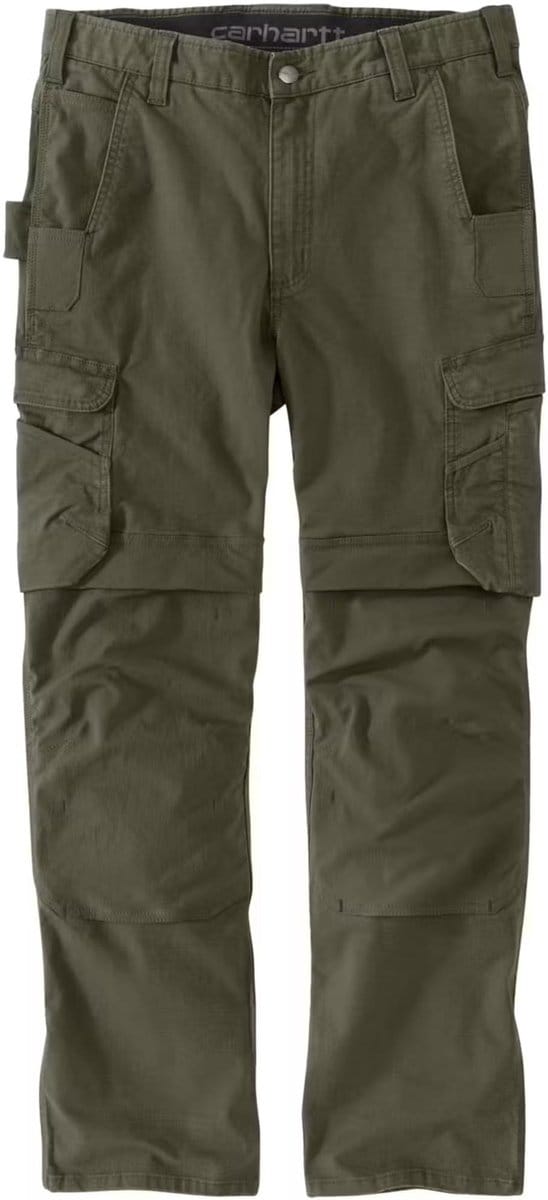 Carhartt Relaxed Fit Straight Steel Rugged Flex Ripstop Double-Front Cargo Broek -