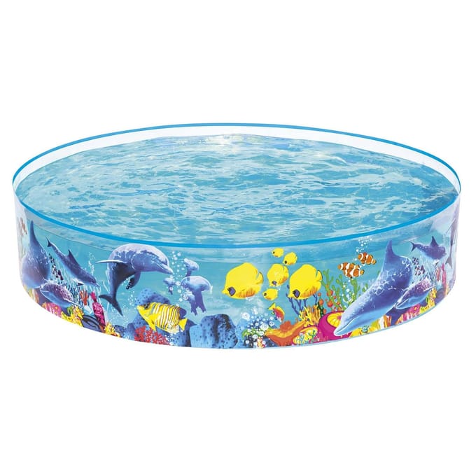 Bestway Kinderbad fixpool Zwembad - 183 x 38 cm vissen