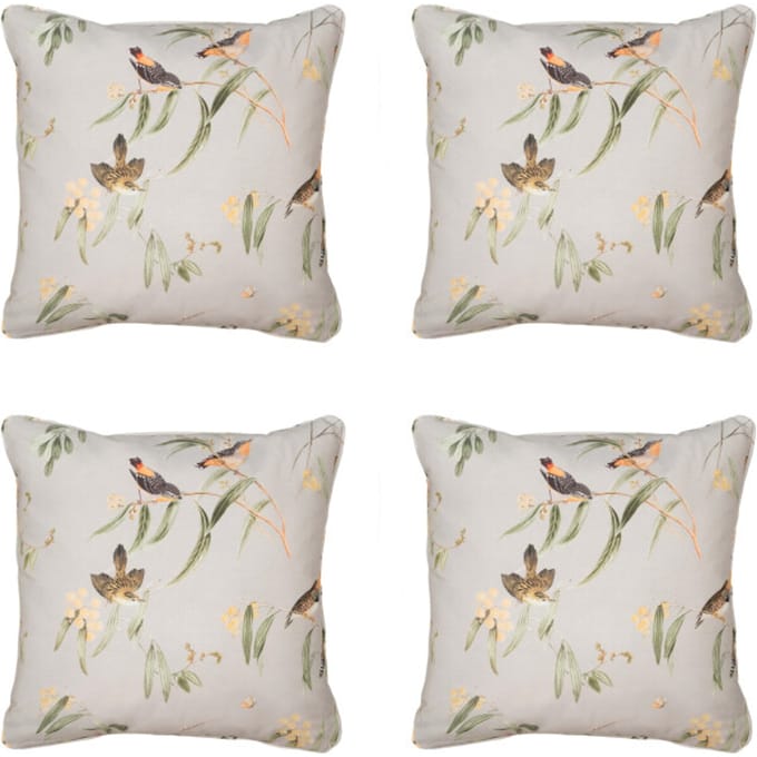 Madison - Sierkussen Aria - Beige - 50x50x10cm - Set van 4