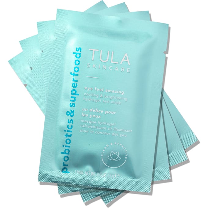 Tula Skincare Eye Feel Amazing Cooling & Brightening Hydrogel Eye Mask (4 Pack)