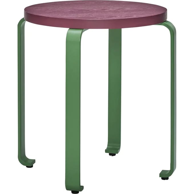 Rollende kruk Hubsch Interior Smile