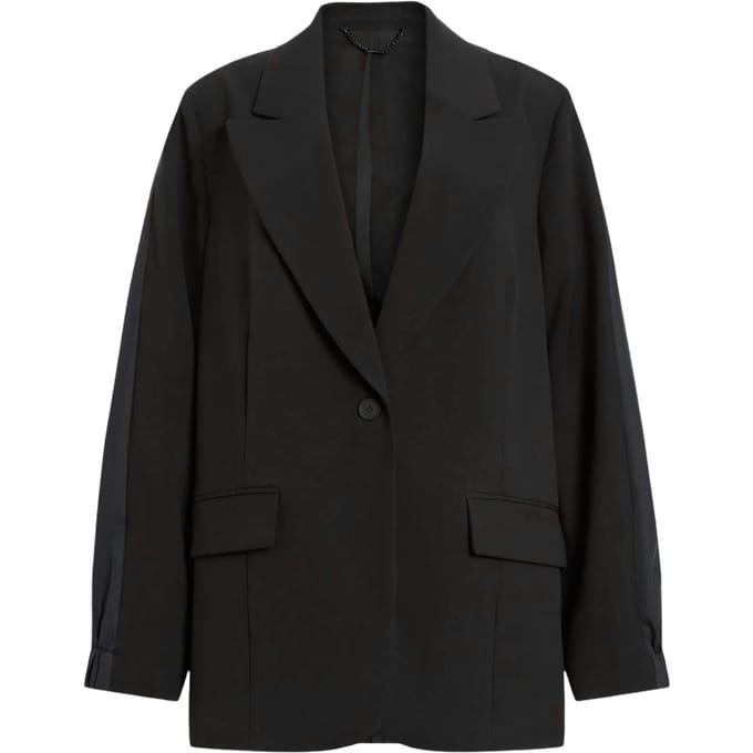 AllSaints Alassett Blazer Black Taglia: 4 | Blazers Outlet | Donna | Nero