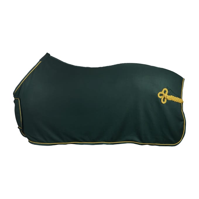 Fleece dekentje met borstflap en versiering HORKA