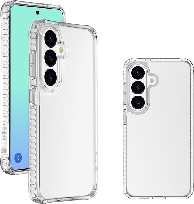 Cellularline Ultra Beschermend Hoesje - Geschikt voor Samsung Galaxy S26 - IDS Technologie & Microban & Shockproof - Transparant
