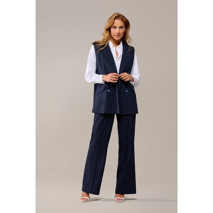 Chloe Gilet Navy / Off White