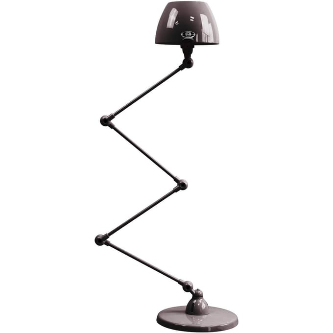 Jieldé Aicler AIC433 scharnier-vloerlamp, zwart