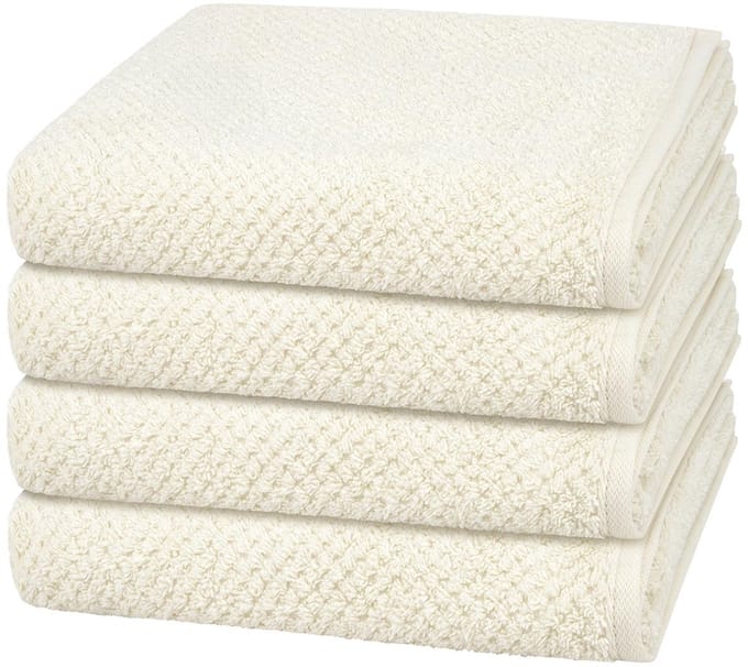 Cawö Sonstiges 4 X handdoek - in set 4 pack Pure