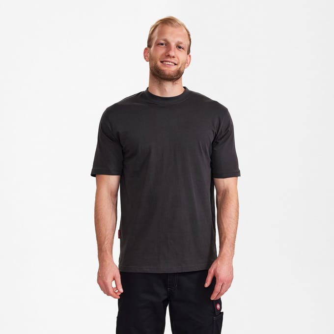 Engel Extend katoenen T-shirt 9053-551 - Anthracite Grey - M