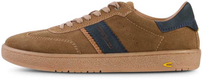 camel active Sneakers van suèdeleer - Maat - Bruin-blauwmenswear-44