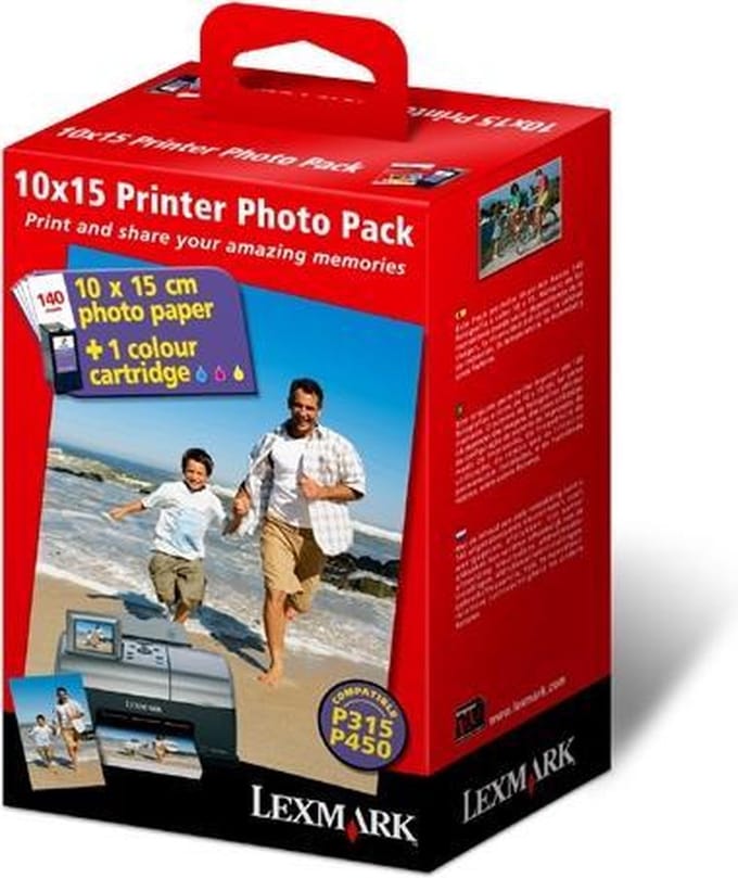 Lexmark Printer Photo Pack (nr.35+140v 10x15 fotopap.)