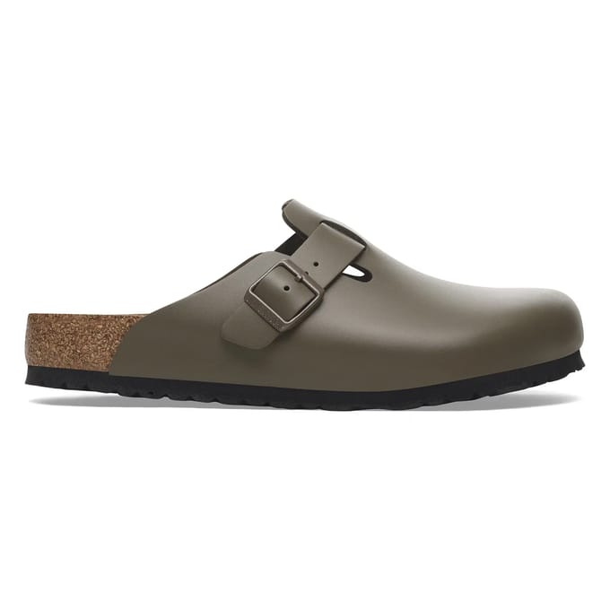 Leren klompen Birkenstock Boston