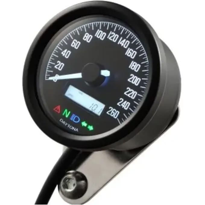 Motorsnelheidsmeter Daytona Velona 60 - 260 km/h