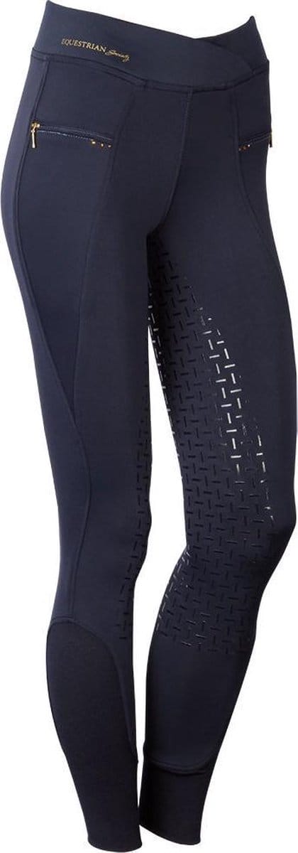 Harry's Horse Equitights Marydale Full Grip Mood-Indigo - 42