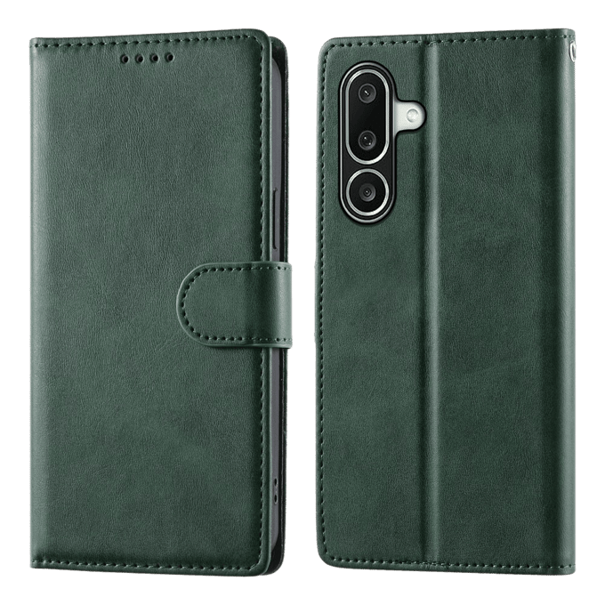 Mocaa Samsung Galaxy A27 Slim-Fit Boek Hoesje Groen