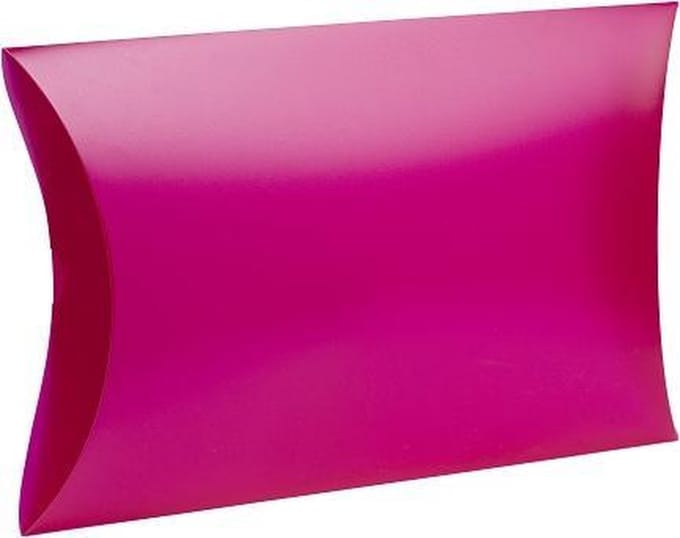 Cadeauverpakking doosje 32x8x23cm ROZE (50 stuks)
