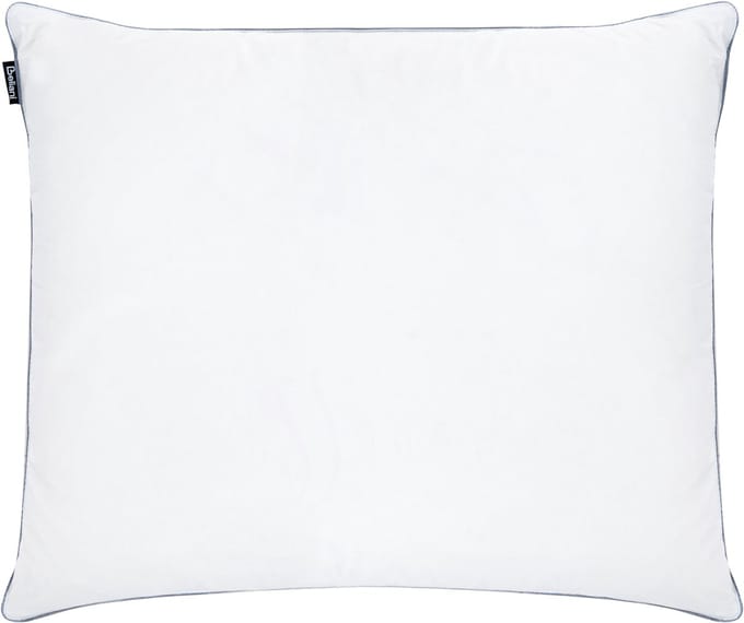 TEIDE - Hoofdkussen 3 vakken - Wit - 50 x 60 cm - Laag - Eendenveren