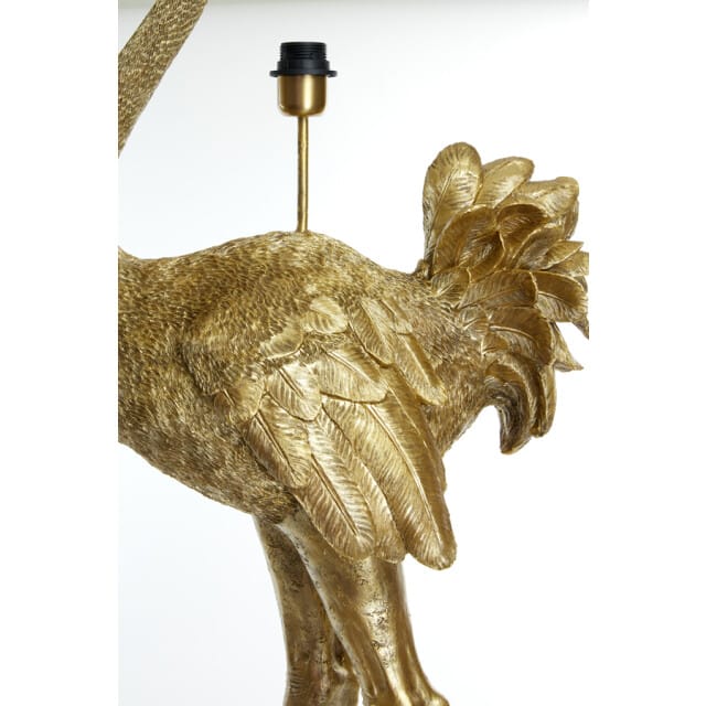 Light & Living Vloerlamp Ostrich 147cm - Antiek Brons