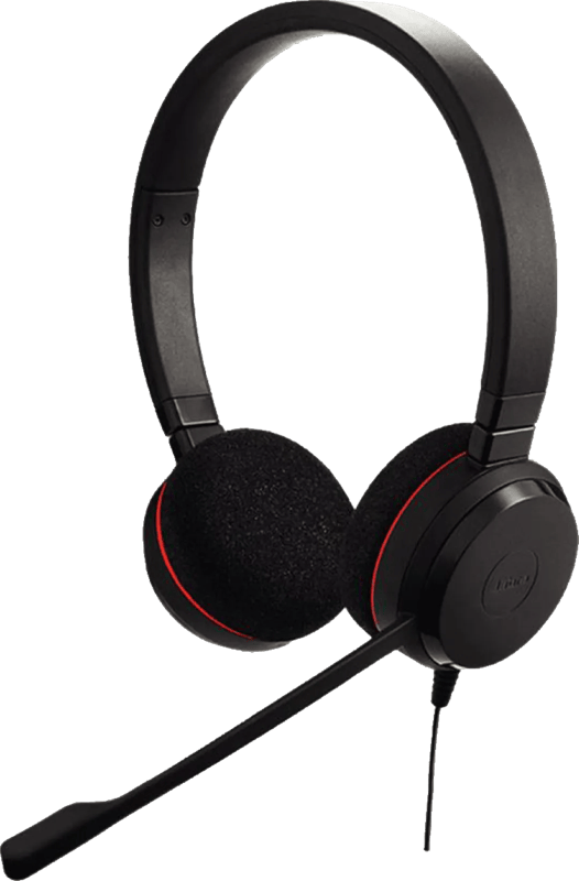 Headphones with Microphone Jabra Q711664 Black (1 Unit)