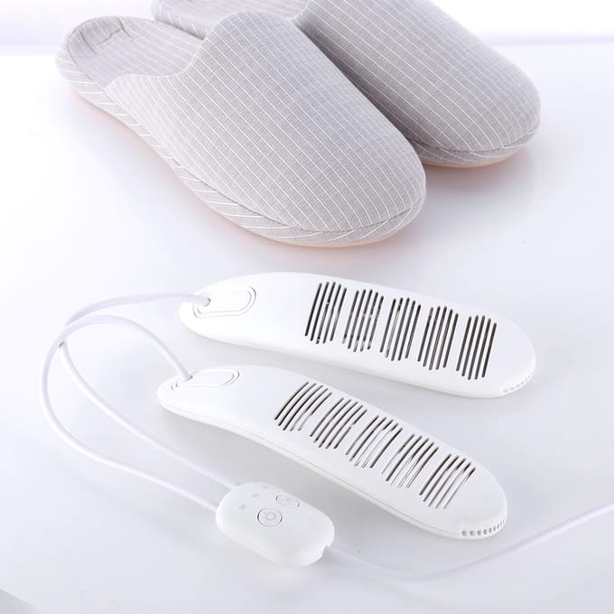 USB Schoenen Droger Intelligente Timing Schoenen Droger Steriliseren Elimineer Slechte wit