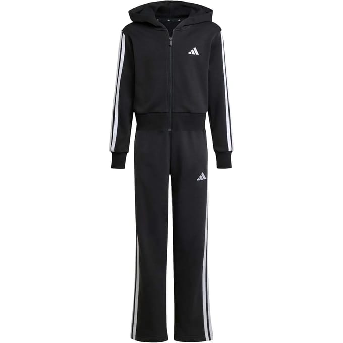 Adidas Essentials Trainingspak Zwart 7-8 Years Meisje