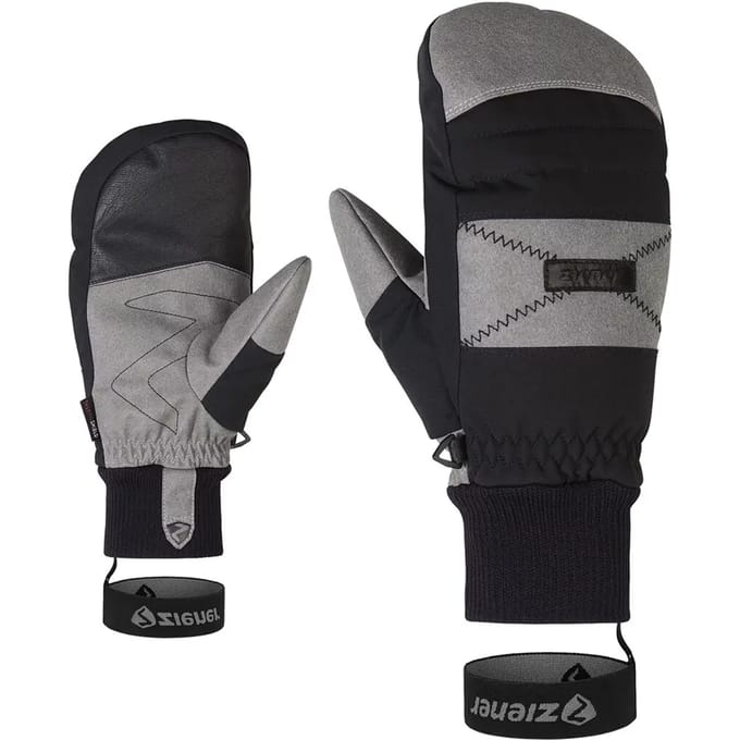 Ziener Gendon As Handschoenen Zwart 10 Man