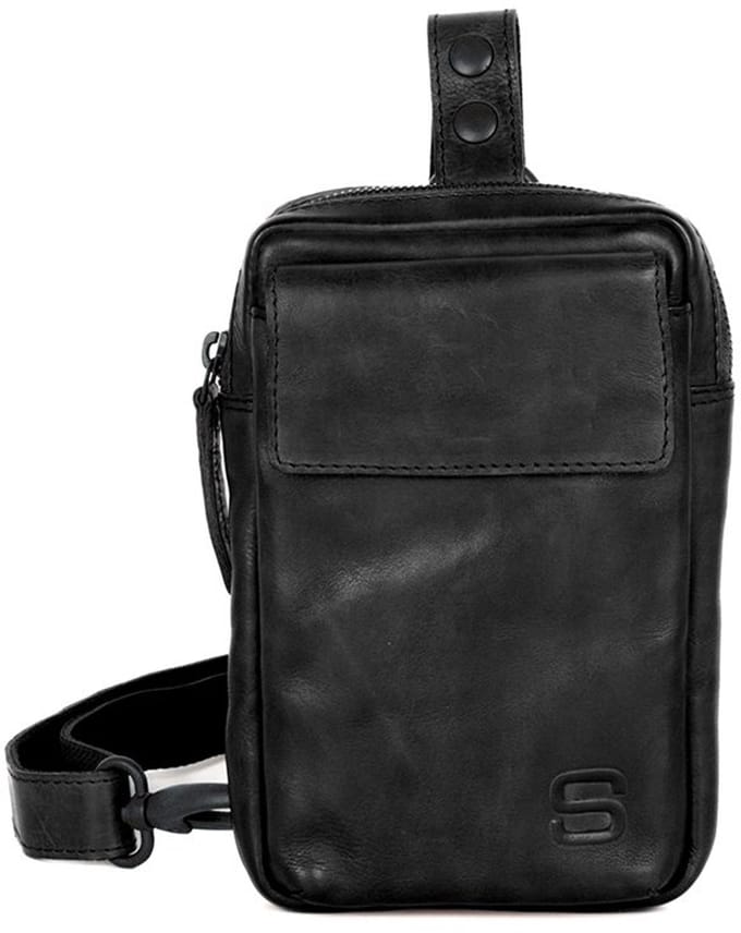 Leren Slingbag - Harris - Zwart