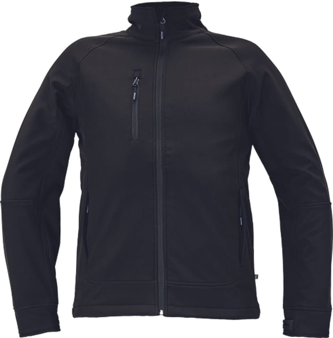 Cerva CHITRA softshell jas 03010595 - Zwart - M