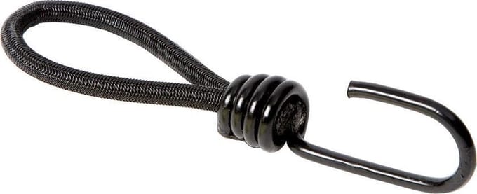 Bo-Camp Elastische Spanner - Met Haak - 12,5 Cm - 6 Stuks