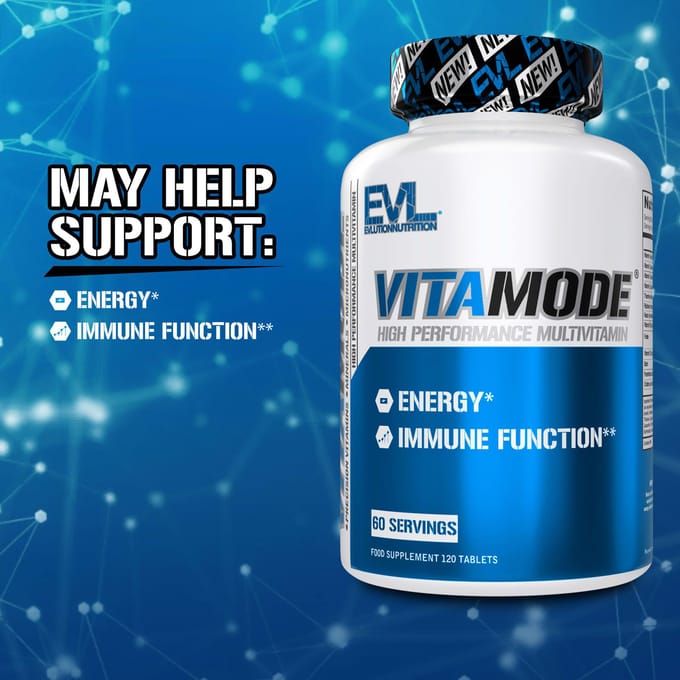 EVL Nutrition VitaMode EU (120 tabs) Unflavoured - Vitaminen, mineralen & gezondheid - Multivitaminen