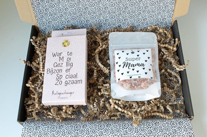 Brievenbus cadeau Super Mama - cadeau Moederdag - Cadeau moeder / mama