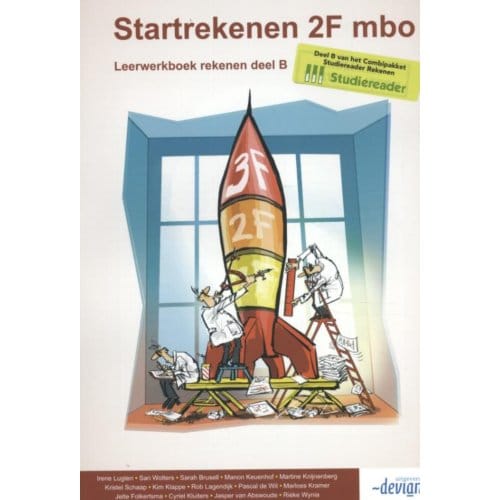Startrekenen / 2f Mbo Rekenen Deel B / Leerwerkboek - Rieke Wynia