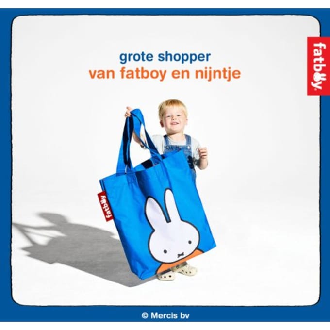 Fatboy Carry-All-Bag x Miffy Bag Blauw