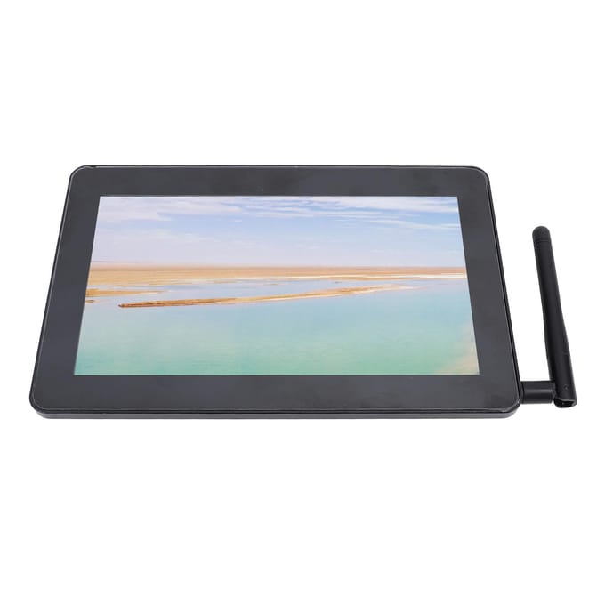 7 Inch Industriële Ingebouwde Panel PC 1024x600 16:9 Stofdicht Waterdicht Capacitief Industrieel Touch EU Plug