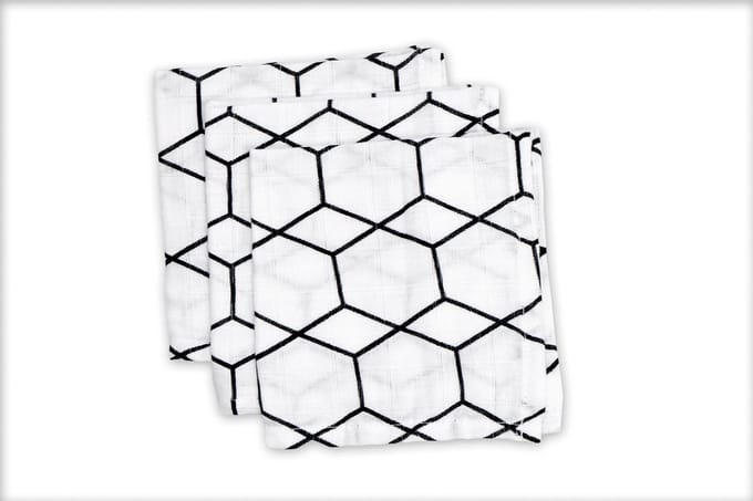 HYDROFIEL MONDDOEKJE 3X GRID BRILJANT