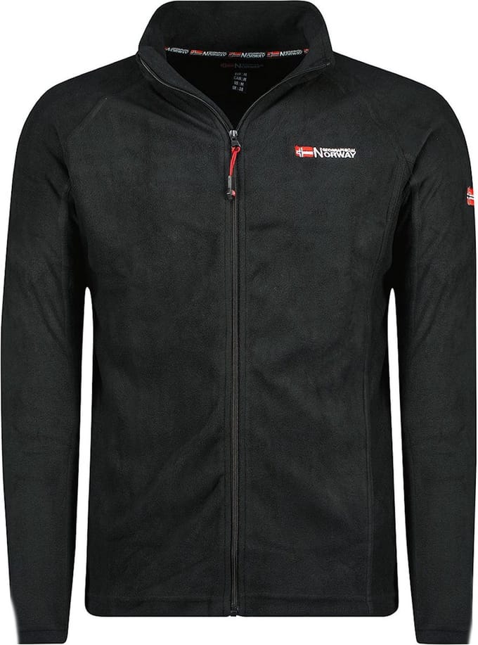 Fleece Vest Met Rits Heren Zwart Geographical Norway Tug - S