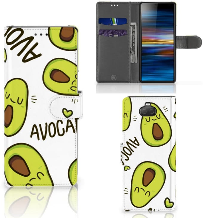Sony Xperia 10 Leuk Hoesje Avocado Singing