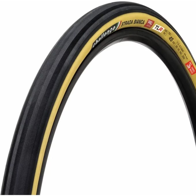 Challenge - Strada Bianca Pro OT TLR 700X45C Zwart / Bruin