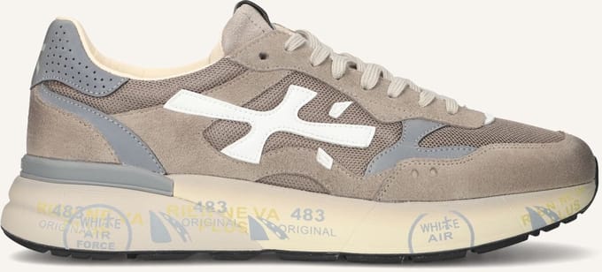 Premiata Mick Sneakers - Suède - Heren - Beige - Maat 45