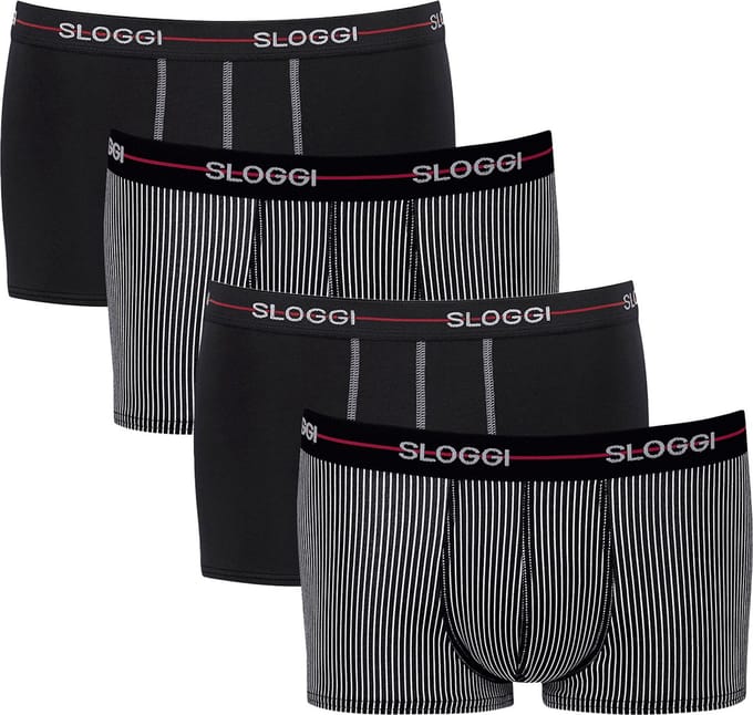 sloggi Heren retro short / pant 4 pack Start
