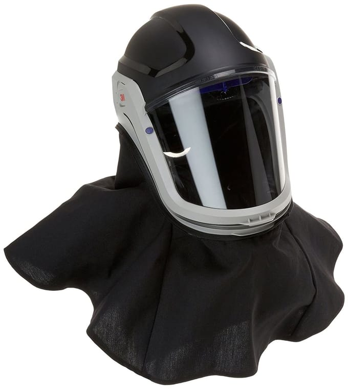 3m versaflo m407 vizierhelm schouderstuk