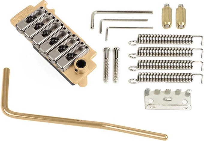 Wilkinson WVS50IIK/GS Tremolo - Gold Satin 2-Point Vibrato