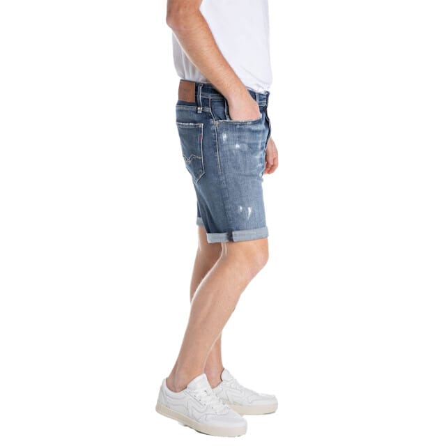 Replay Ma981q.000.141860r Korte Jeans Blauw 31 Man