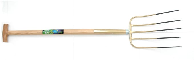 Mestvork 5 tandsstiftsteel 85cm