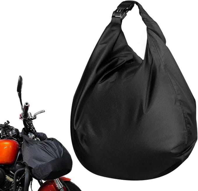Waterdichte Motorhelmtas 30L met Combinatieslot voor Fietskleding Opslag
