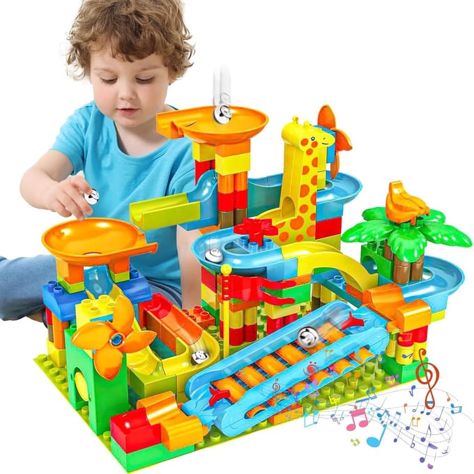 Bouwstenen Set - Constructie Speelgoed - Creatief Spelen - Grote Blokken - 167 Stuks - Multi-color