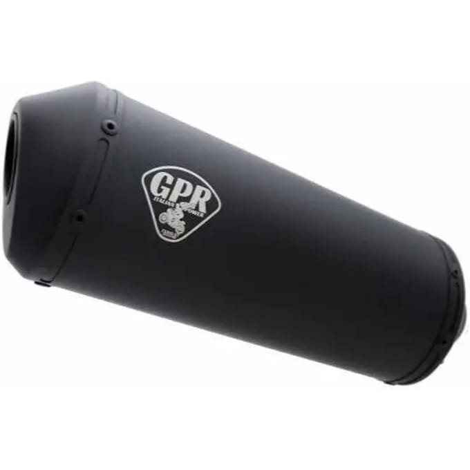 Silencer moto GPR Exhaust Ghisa Cafe Racer 1980-2021