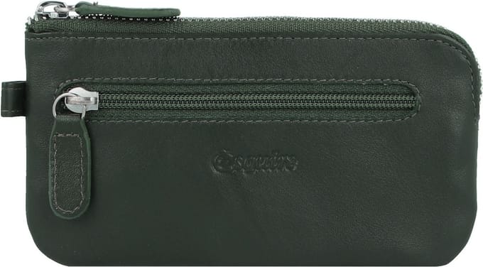 Esquire Viktoria Sleuteletui Leer 12 cm - grün