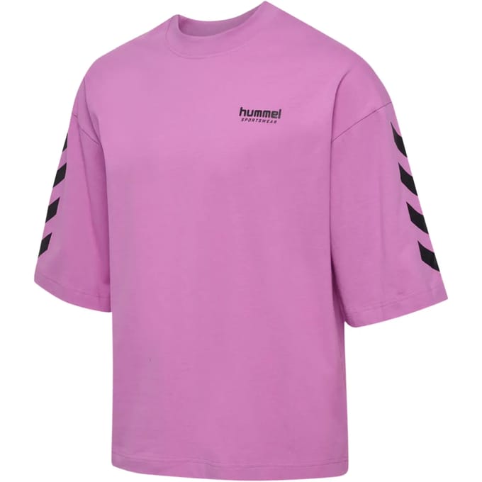 Hummel Oversized Willy Sw T-shirt Met Korte Mouwen Paars S