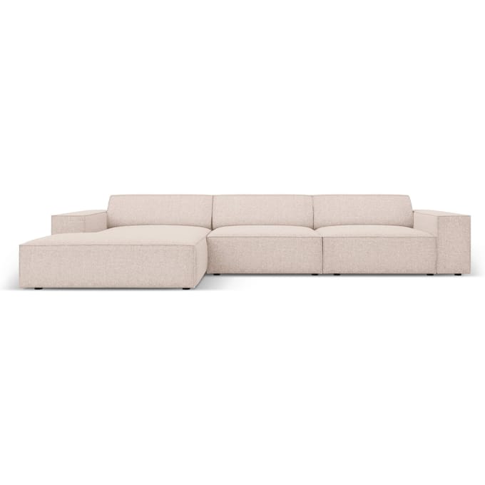 4-zitshoekbank Jodie links chenille | Micadoni Home